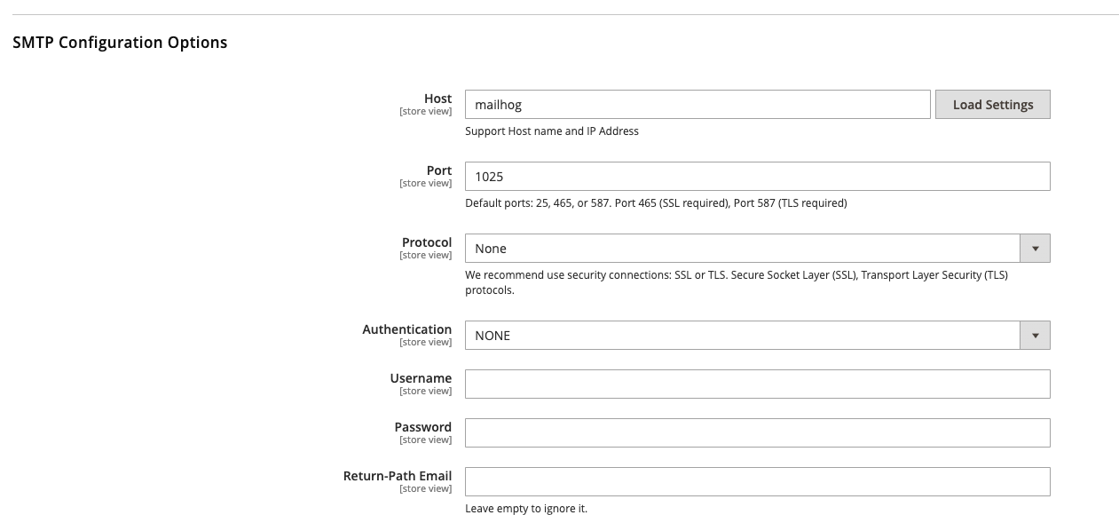 mageplaza smtp config